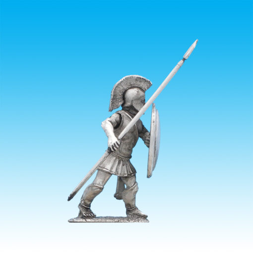 grk004b greek hoplite with spear