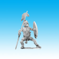 GRK005C Hoplite on back foot, spear held back