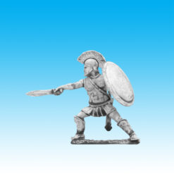 GRK006B Hoplite lungeing, shield low